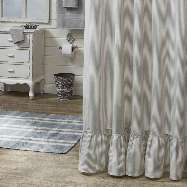 bedding with matching shower curtains