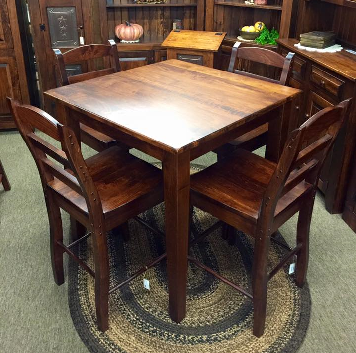 36 x 36 pub table set