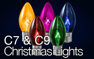 C7 & C9 Christmas Bulbs