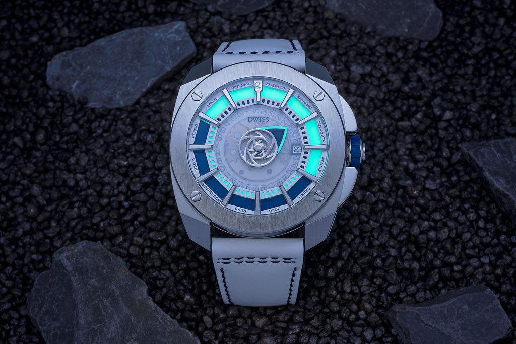 DWISS RS1-SL swiss made watch with luminous