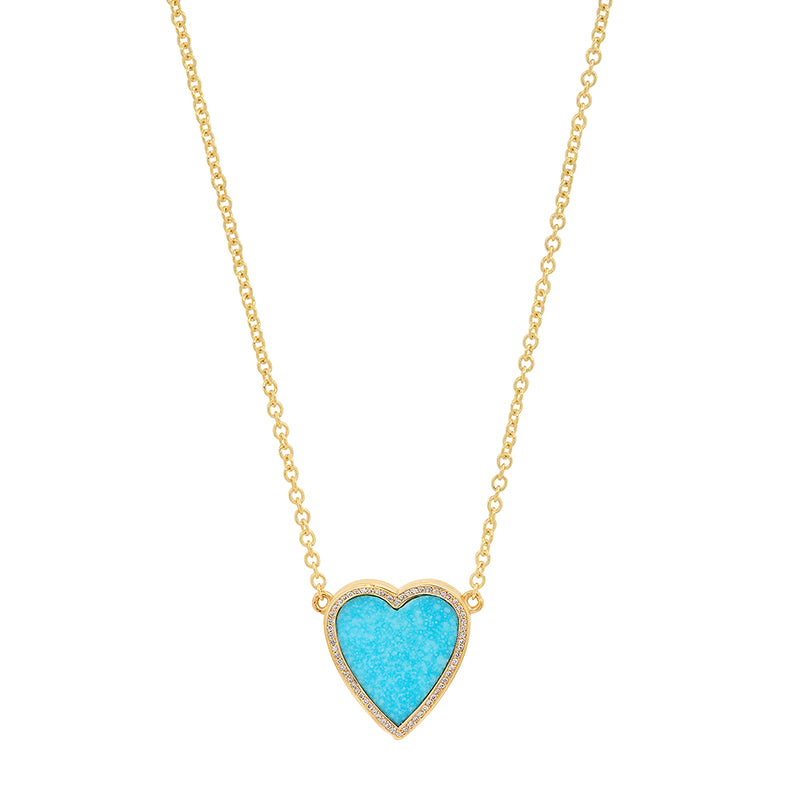 Jennifer Meyer | Mini Turquoise Inlay 