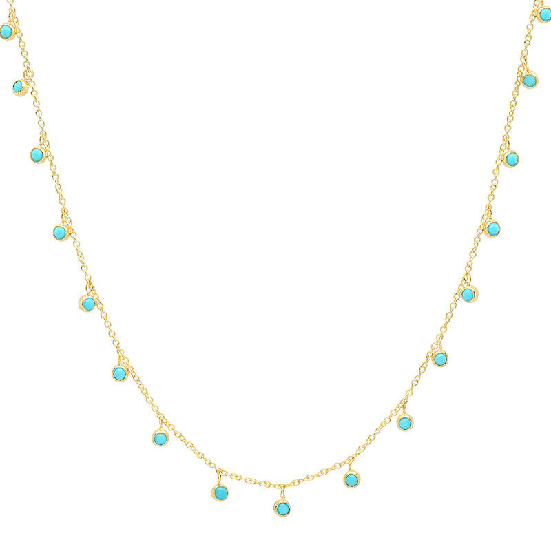 Jennifer Meyer | Mini Turquoise Bezel 