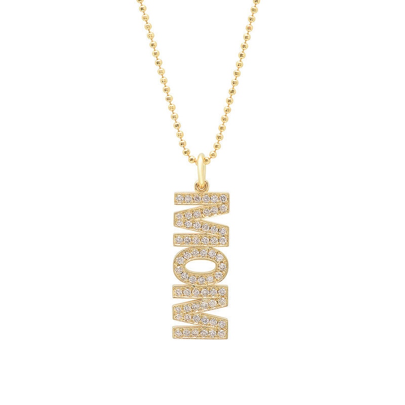 mom pendant necklace