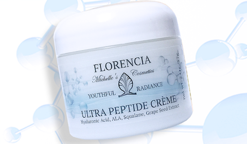 jar of Florencia Ultra Peptide Cream