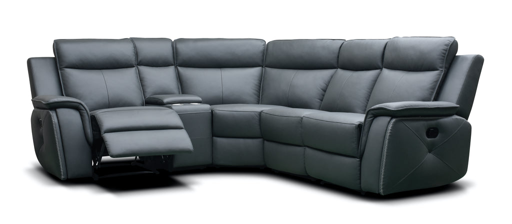 sofa with console