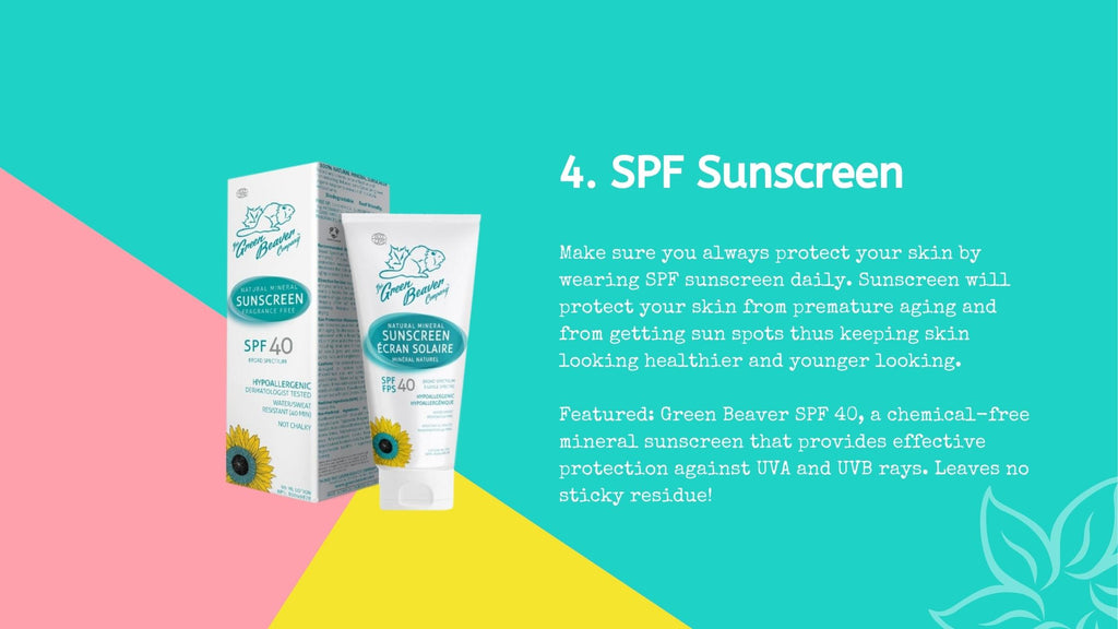 SPF Sunscreen protects from sunsots