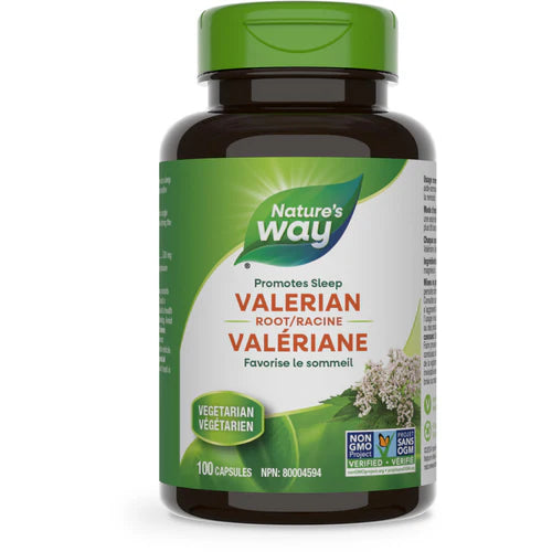 Nature's Way Valerian Root 530mg 100 Caps Image 1
