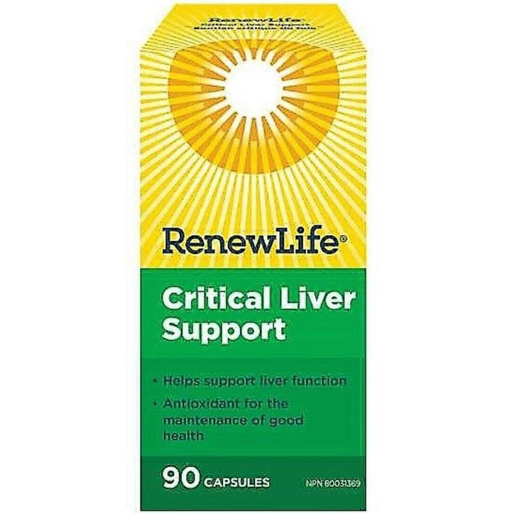 Renew Life Critical Liver Support 90 Softgels