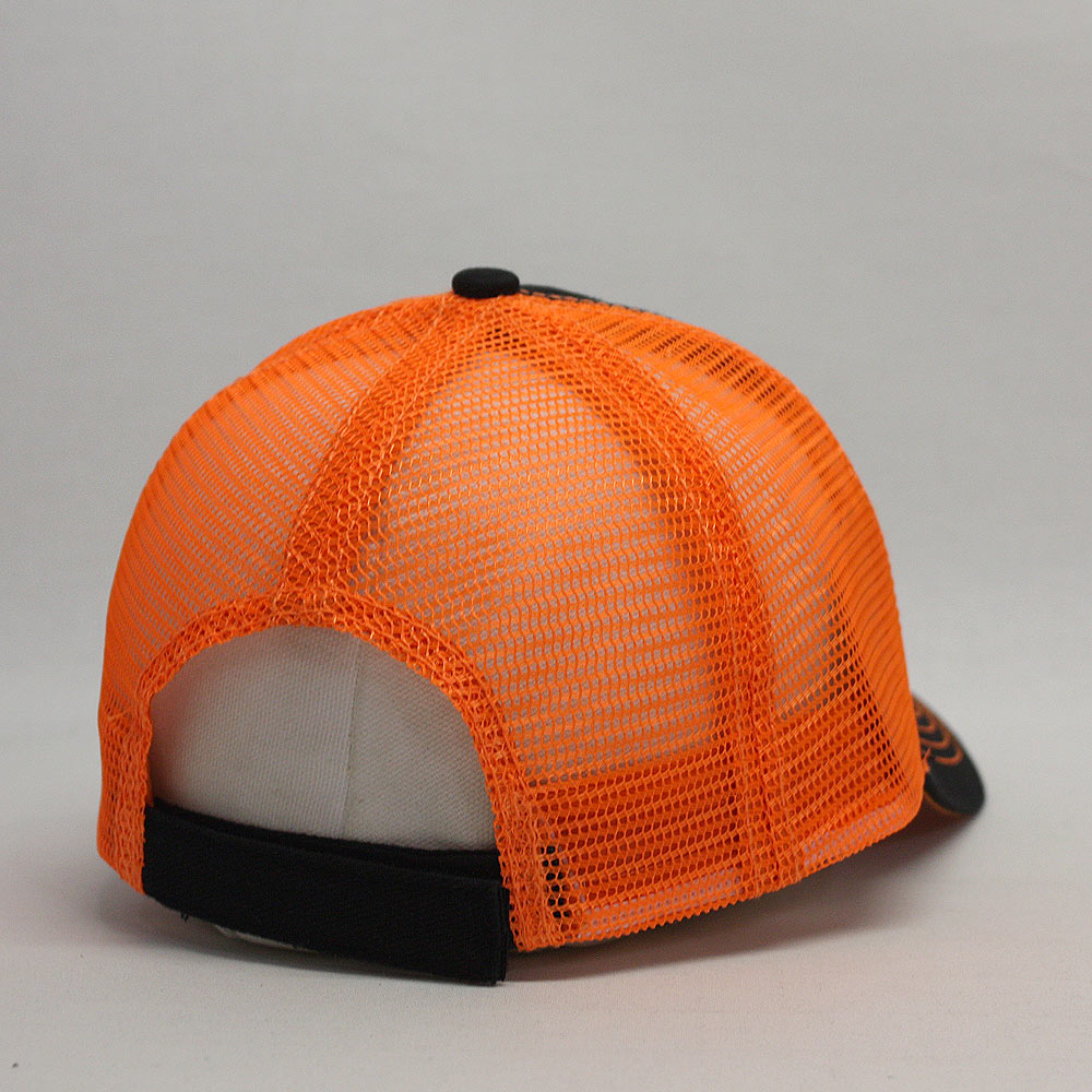 Neon Two Tone Cotton Twill Mesh Adjustable Trucker Baseball Cap - Ooh ...