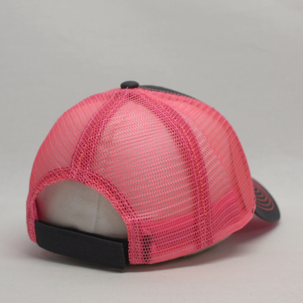 Neon Two Tone Cotton Twill Mesh Adjustable Trucker Baseball Cap - Ooh ...