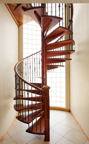 Traditional Curved Staircase