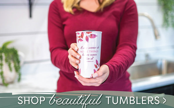 Shop our beautiful collection of tumblers now!