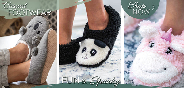 Casual Footwear that is fun and spunky in style! Shop now!