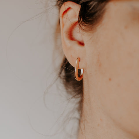 gold earrings by good wknd