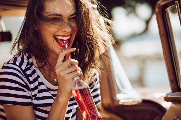 can you drink alcohol after teeth whitening
