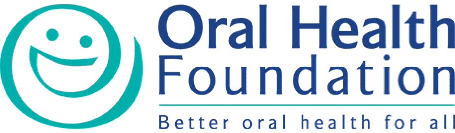 Oral Health Foundation logo with a smiling face and the tagline 'Better oral health for all'.