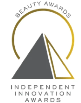 Logo for the Independent Innovation Awards in the Beauty category.