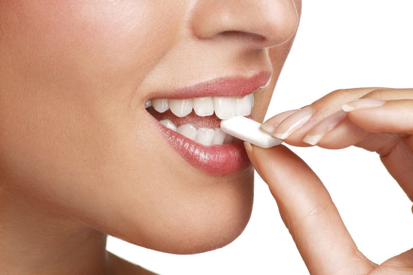 is chewing gum safe after teeth whitening