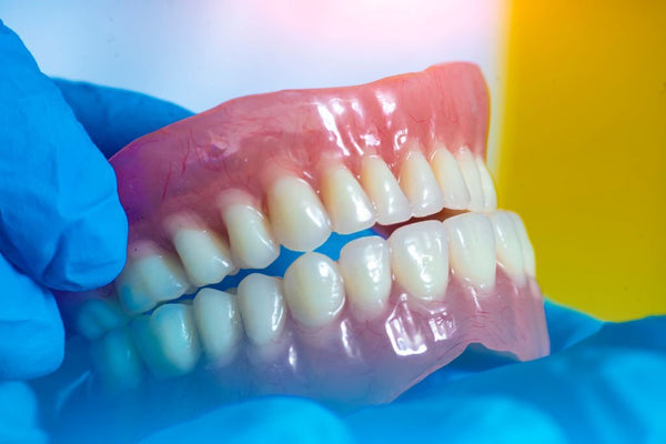 methods to brighten acrylic temporary teeth