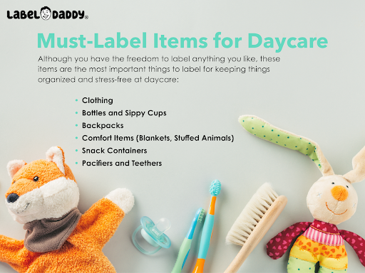 Labeling Items for Daycare Made Easy