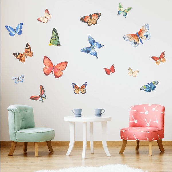 butterfly wall decals