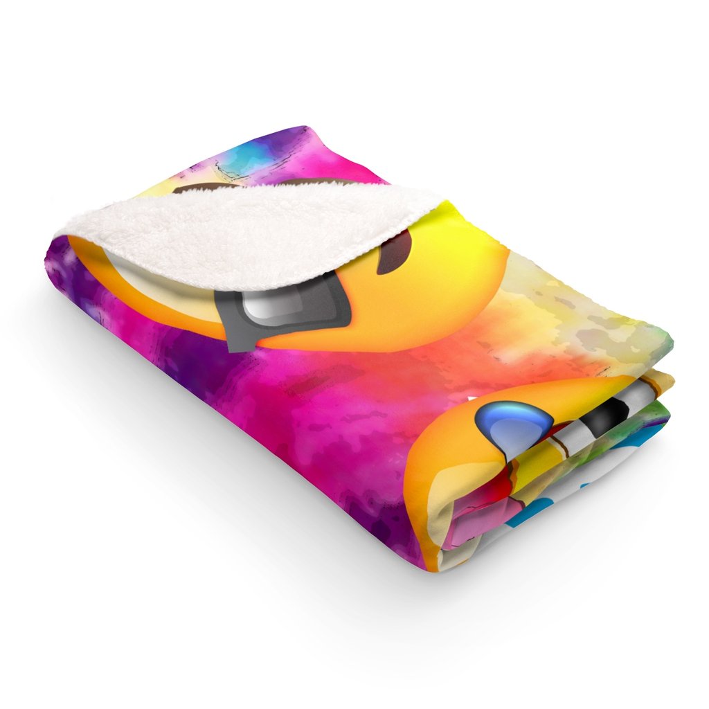 Emoji Fleece Blanket – LabelDaddy