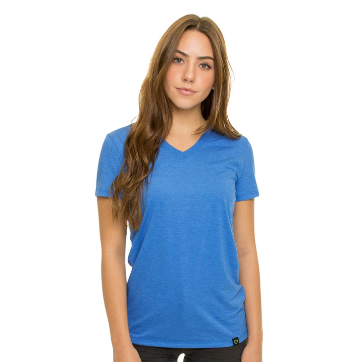 Allmade Women's Tri-Blend V-Neck T-Shirt | Allmade®
