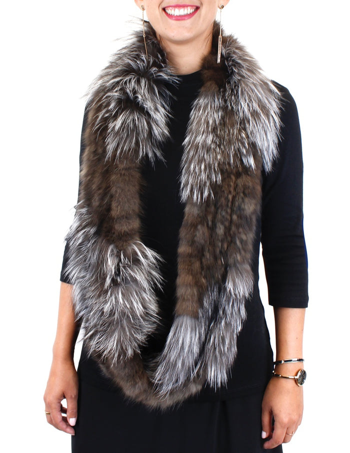 fox fur scarf