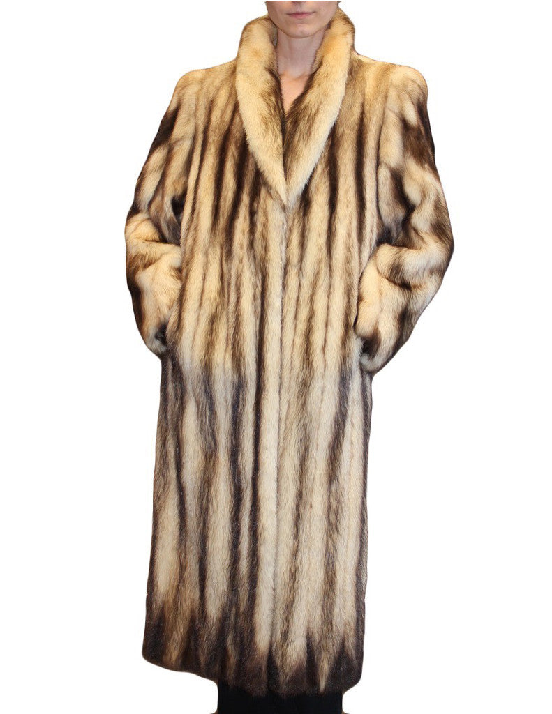 fitch fur coat