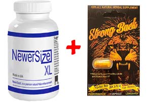 Male enlargement and erection supplement special pack