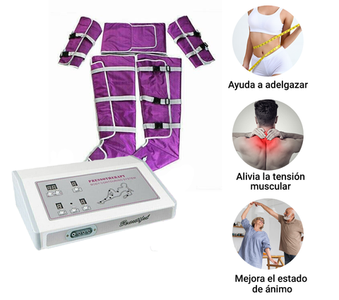 Equipo para Presoterapia y Masaje Linfático Corporal Integral