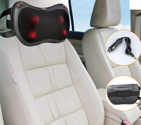 Almohada masajeadora para coche