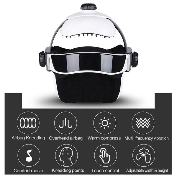 Electric Acupuncture Point Stimulator Massager Helmet