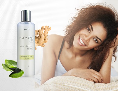 Dermolimpiador Nutritivo hidrolizado de perla diamond skin