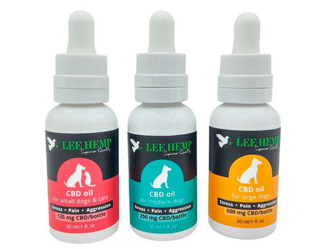 CBD oil for pets cats and dogs