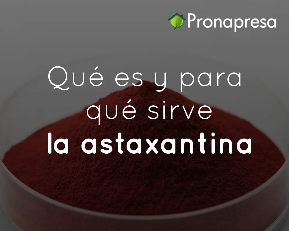 Qué es y para qué sirve la astaxantina