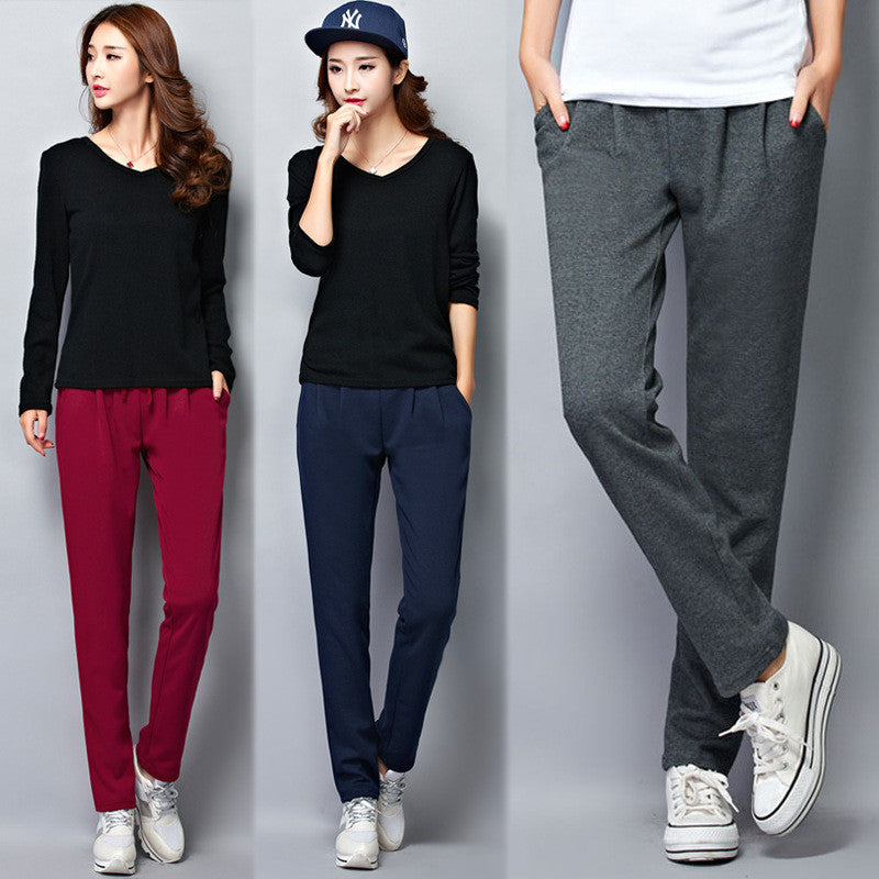 Relaxed Fit Drawstring Pant - 4 Colors