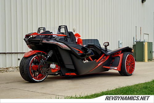 Polaris Slingshot Rear Red and Black 2020 R model