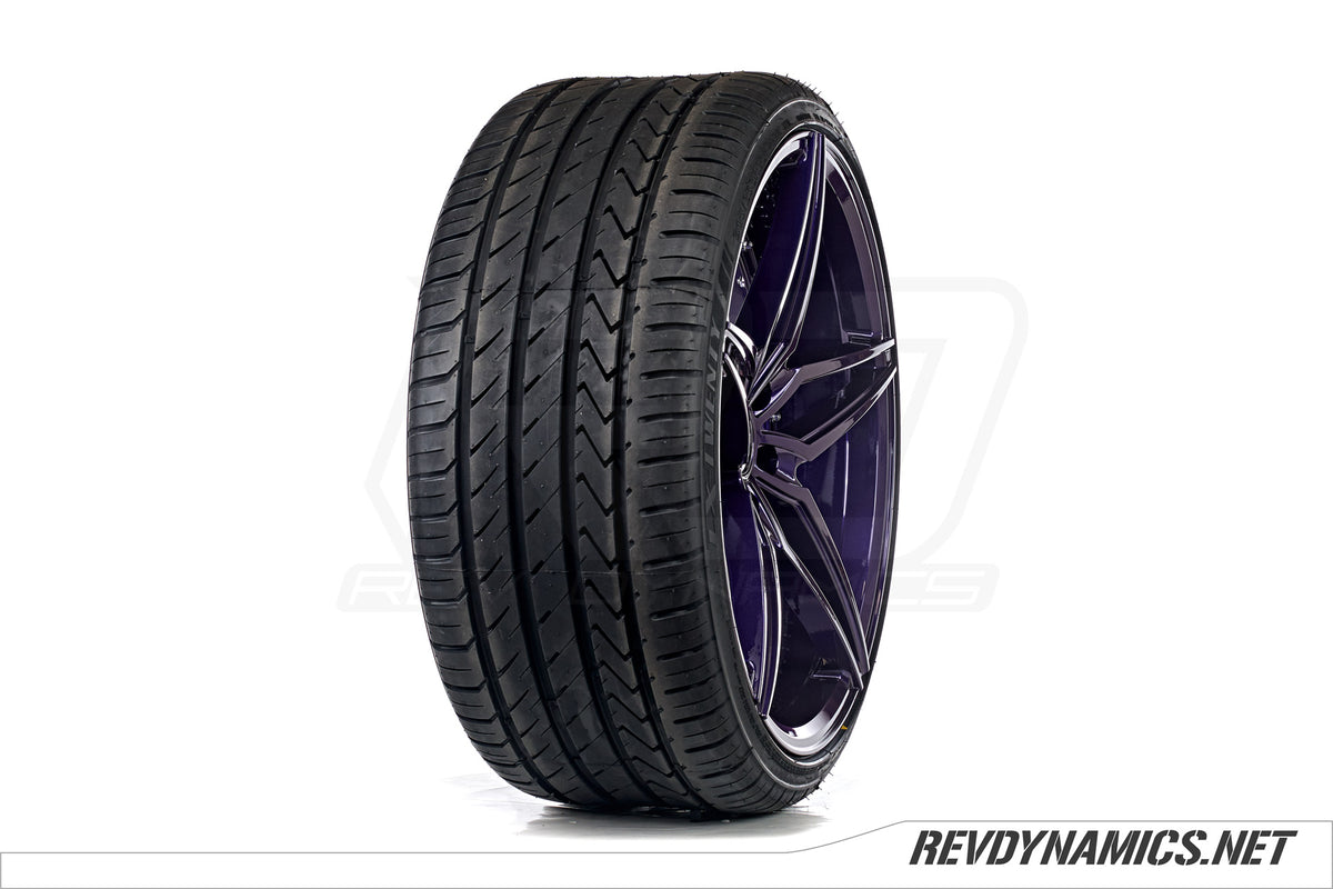Marquee M3259 with Lexani tire custom painted in Midnight Purple 