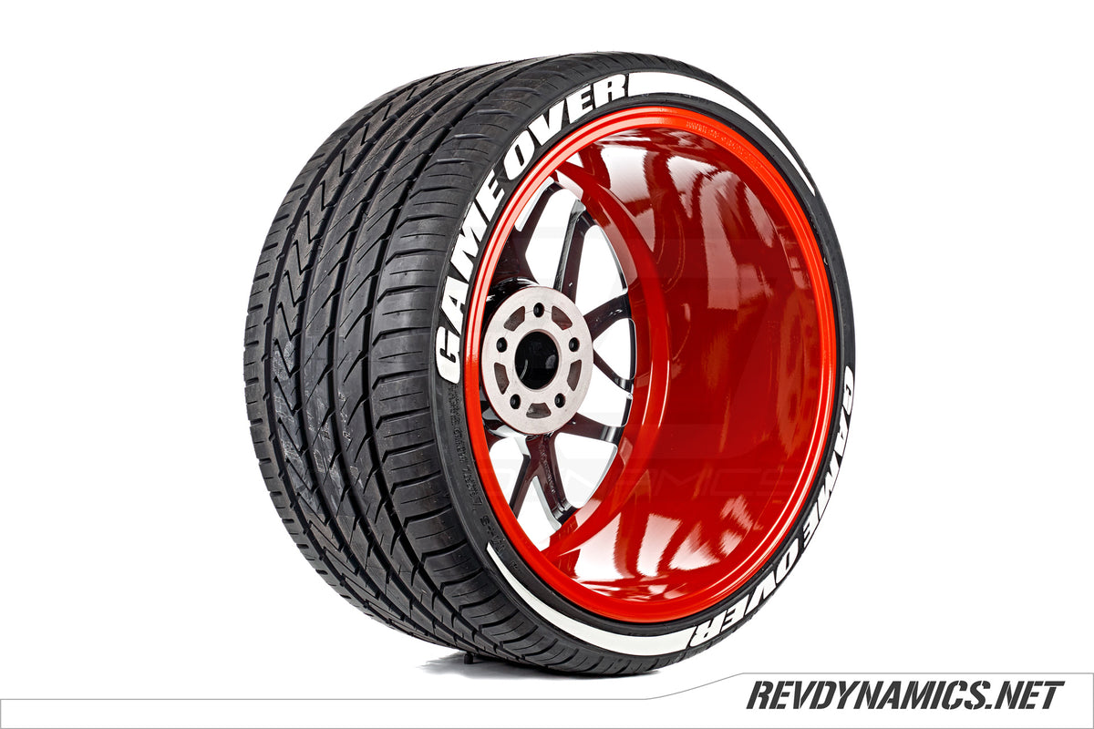 Savini SV-F6 with Indy Red powder coated inner barrel 