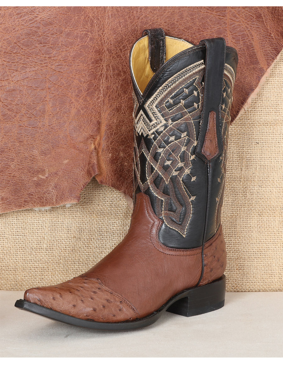 historia desastre Humano Botas Vaqueras Puntera de Avestruz Original - Cowboy Boots – Don Max