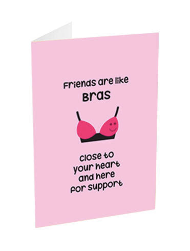 friends like bras card — amebastuff