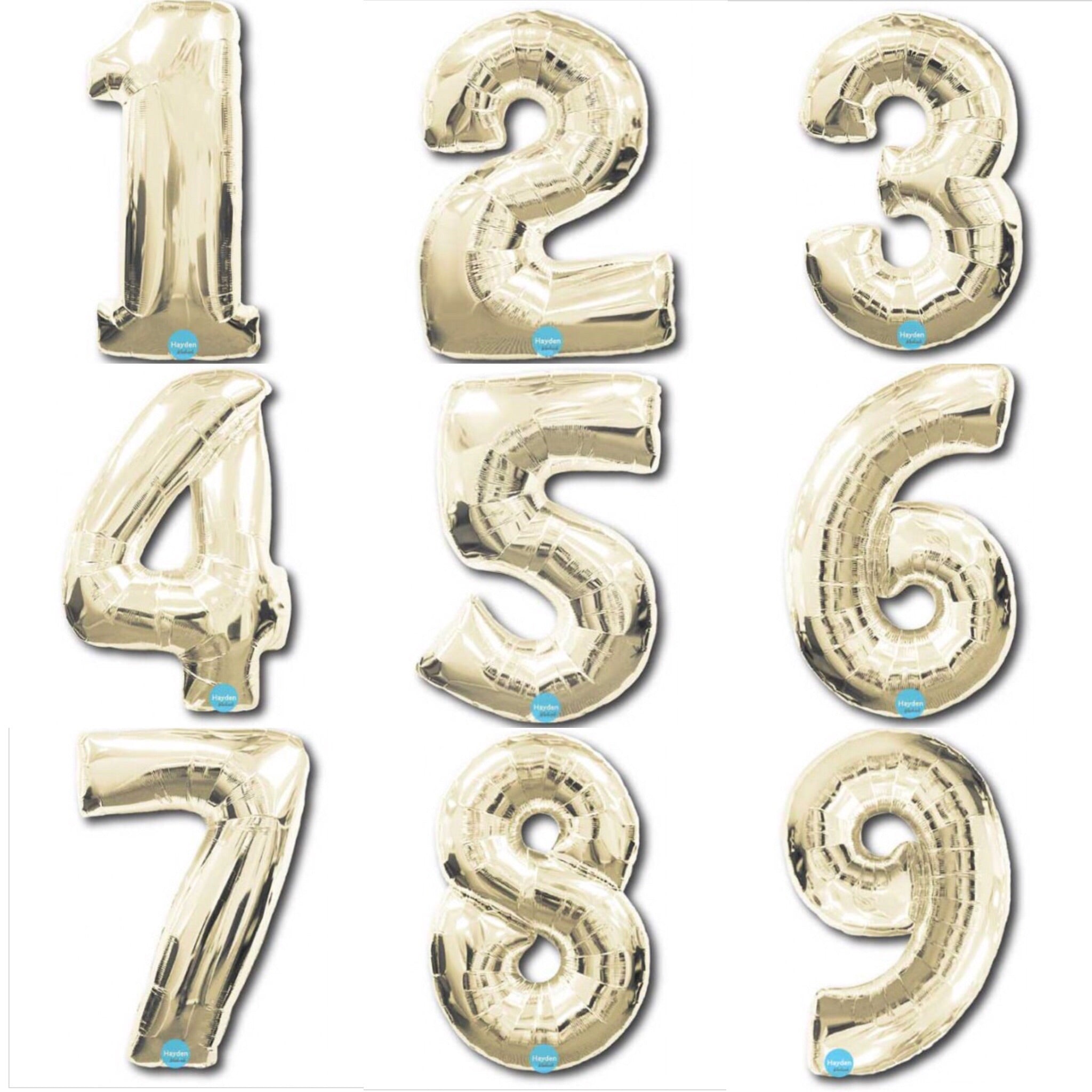 gold foil numbers