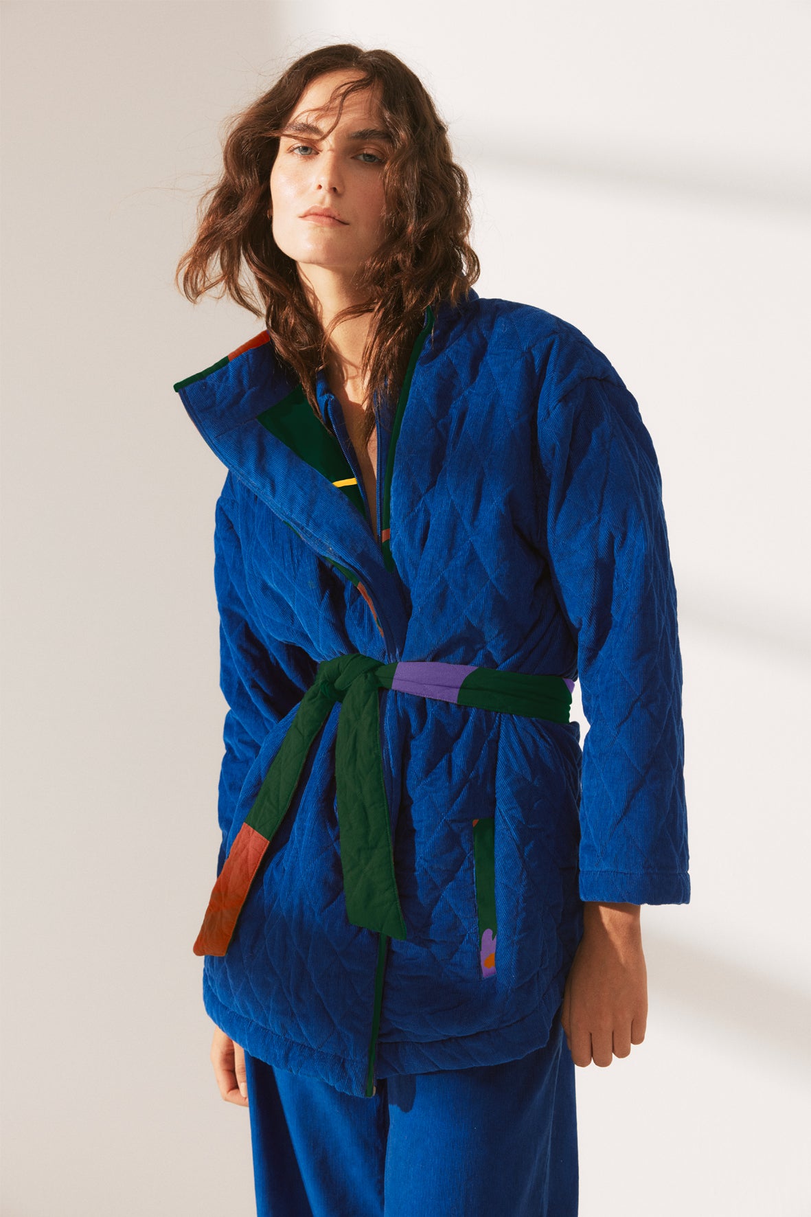 Reversible Corduroy Coat