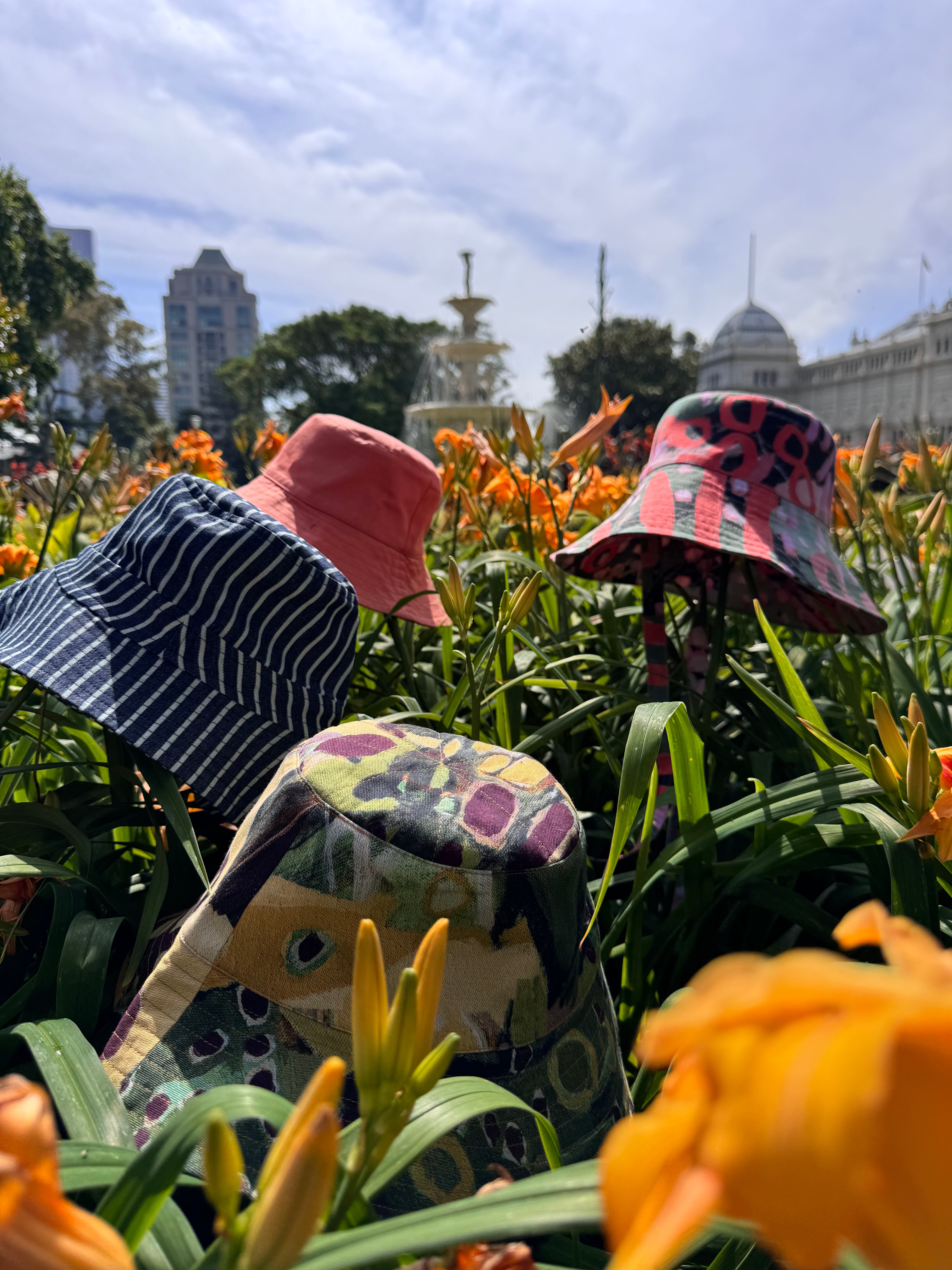 Abstract Bucket Hat