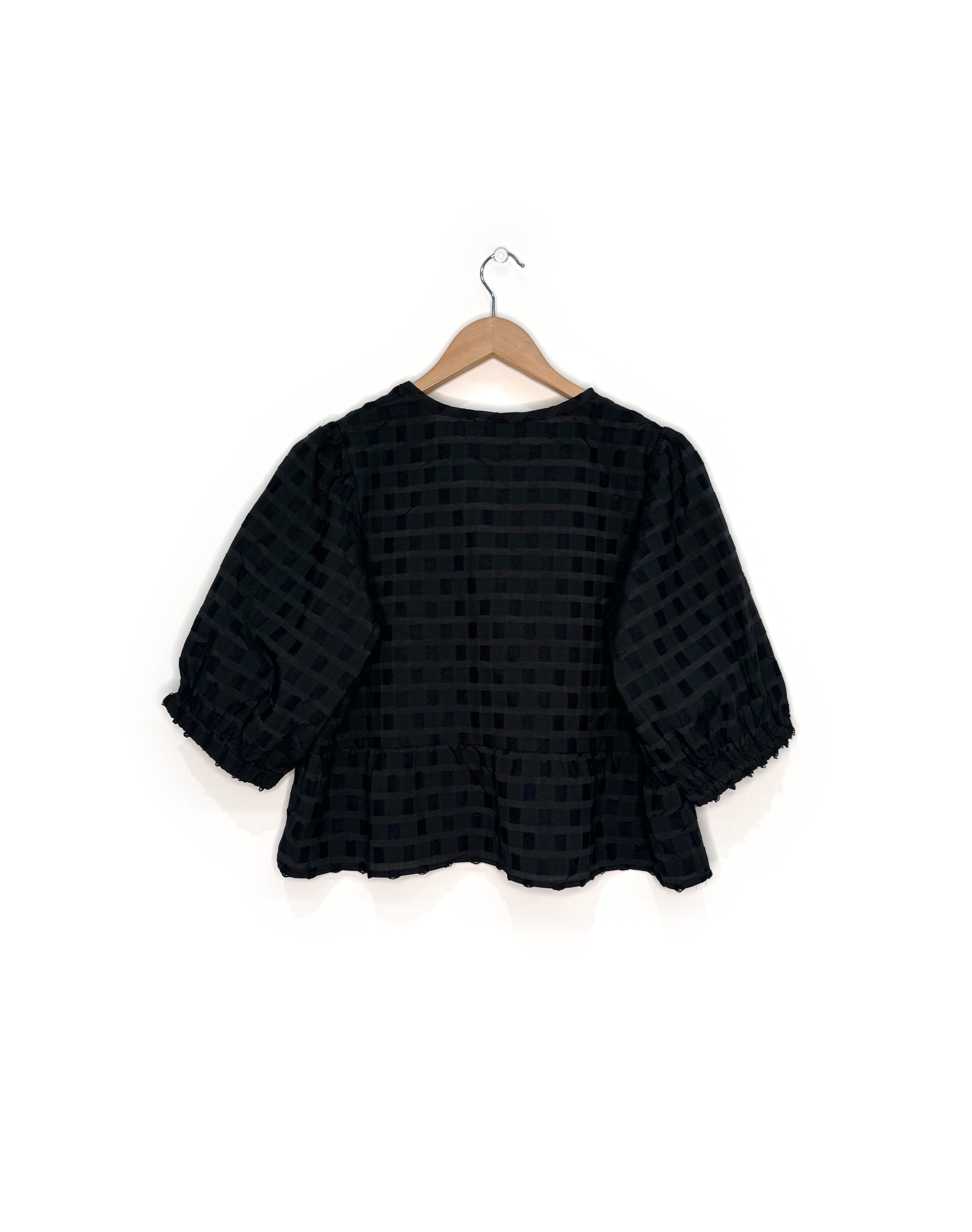 Tiered Top Black