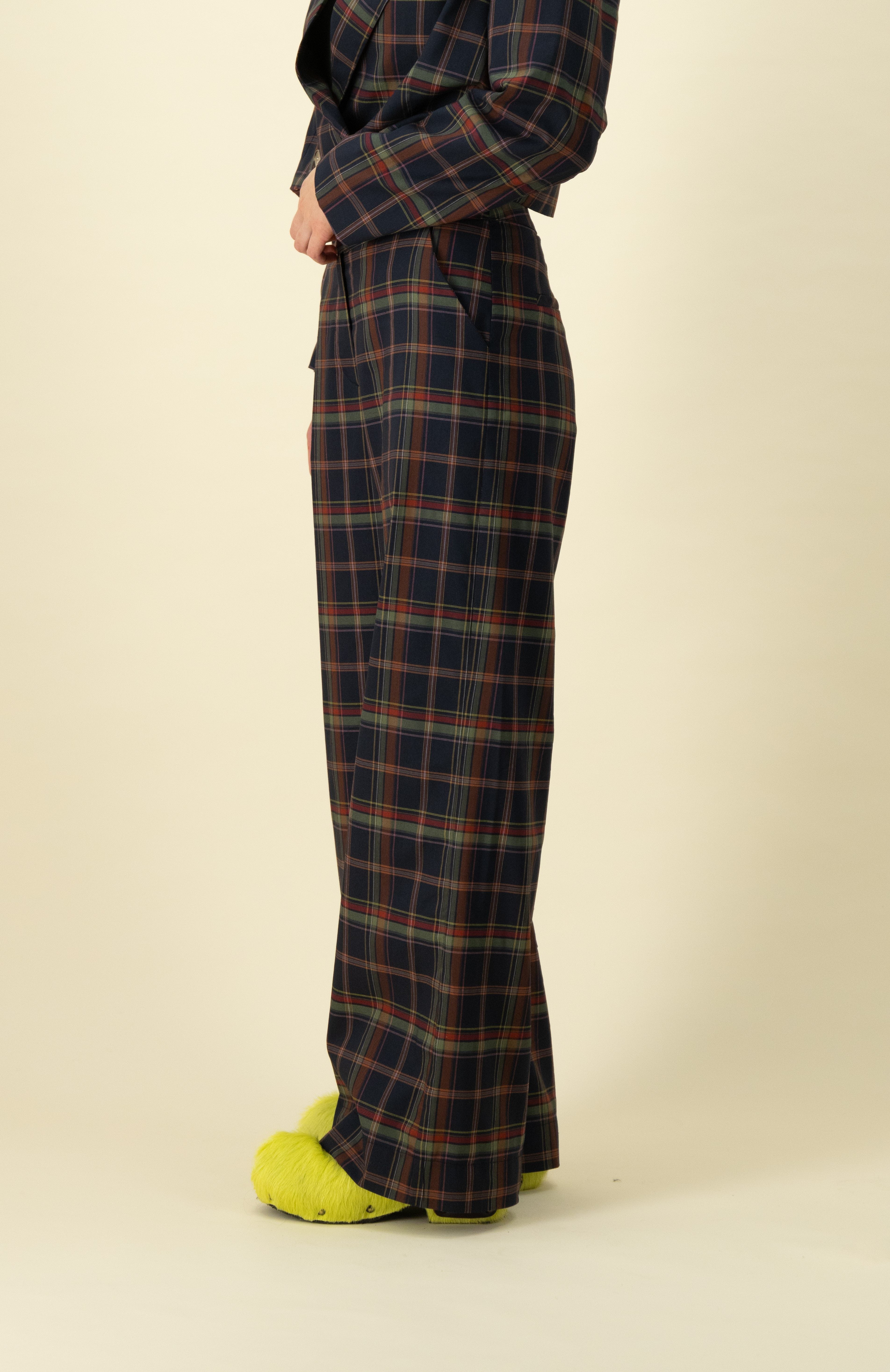 Manhattan Pant, Multi Check