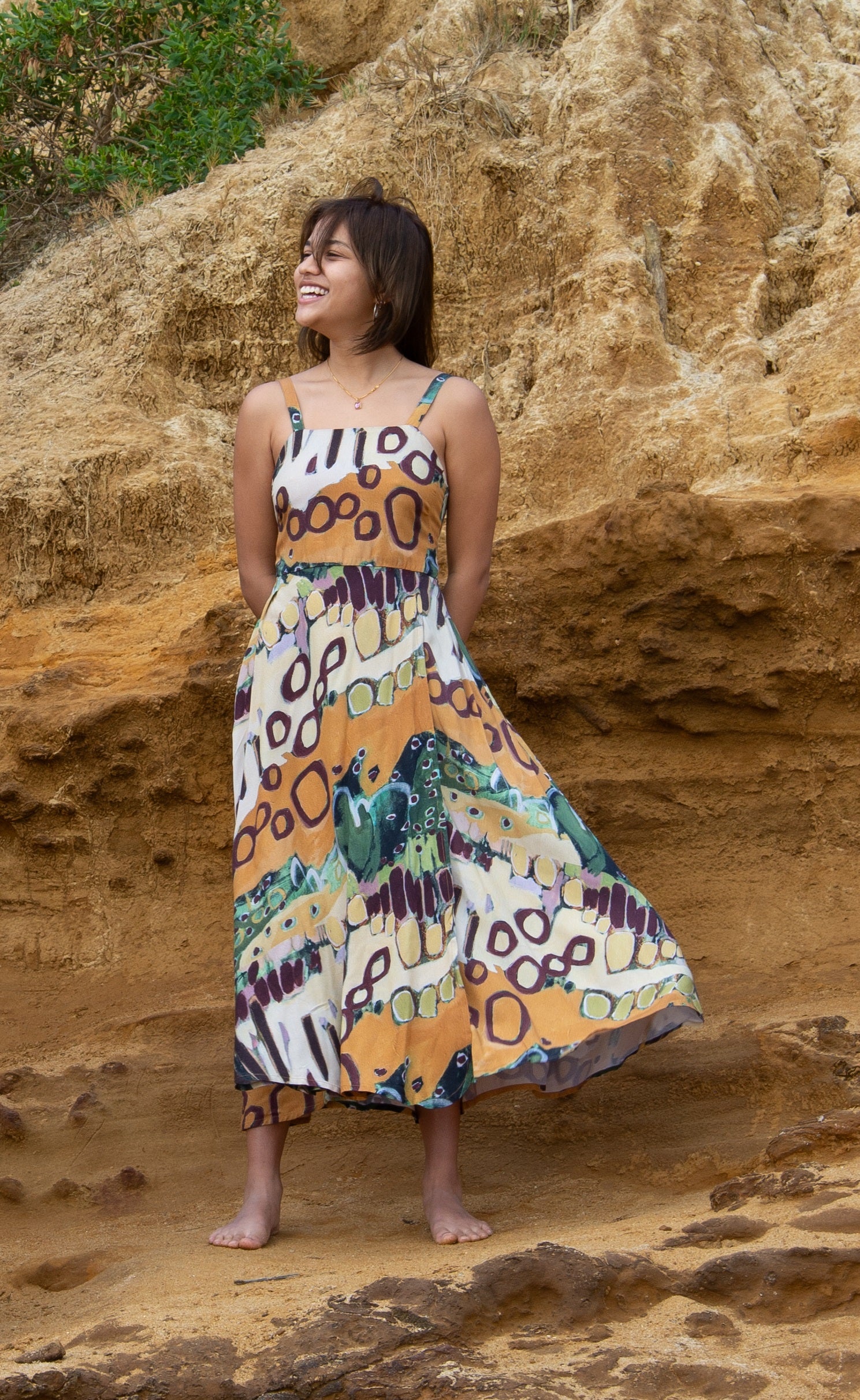 Abstract Joni Dress