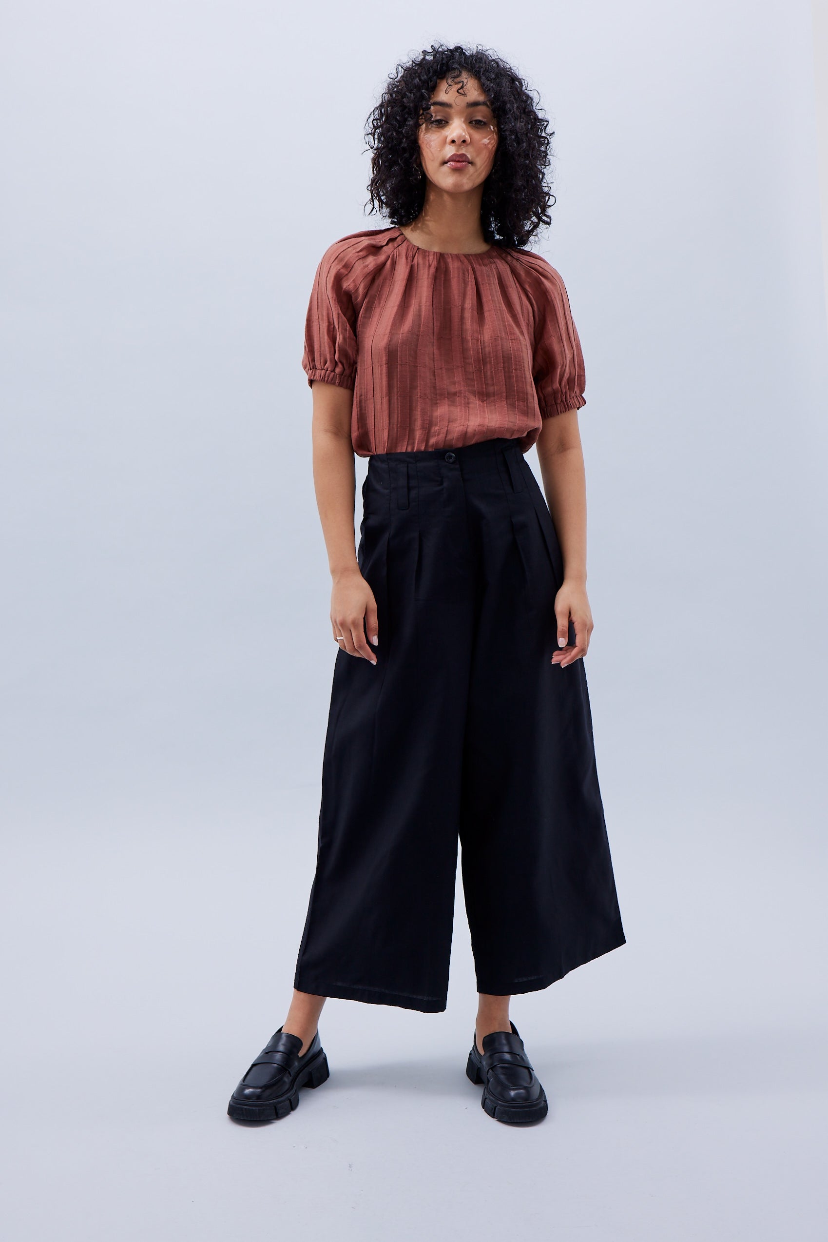 Soft Wide Pant Black