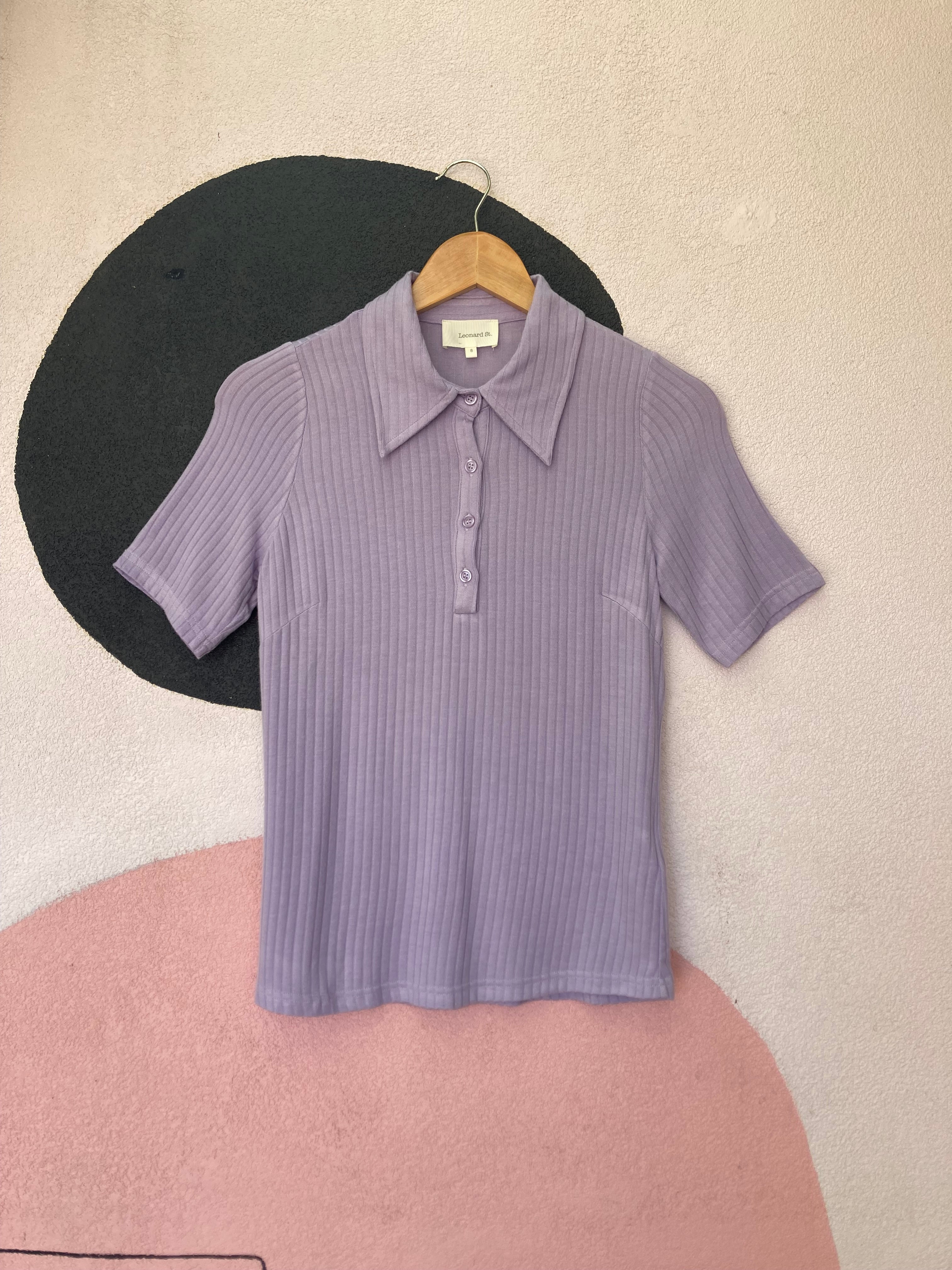 Rib Polo Tee